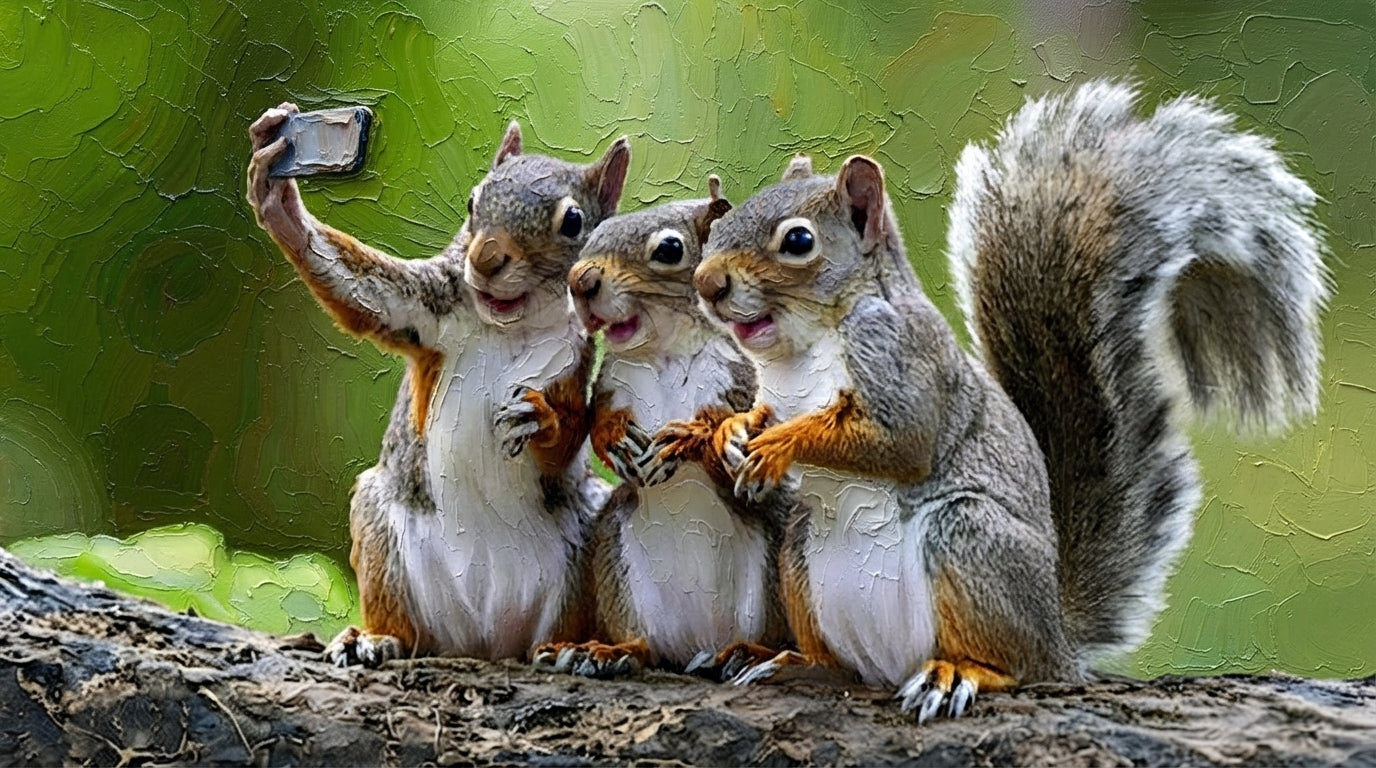 Squirrel Selfie